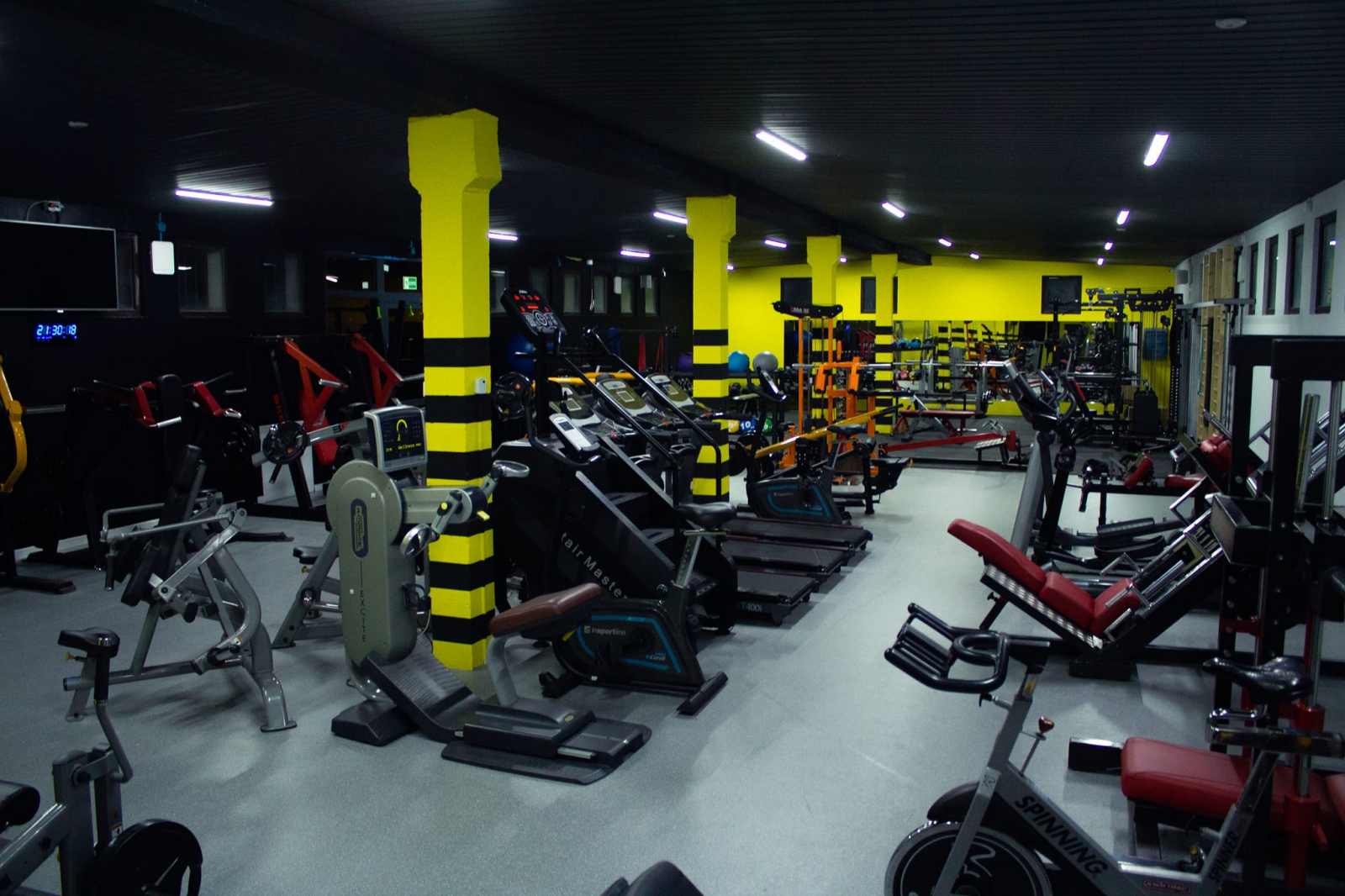 Strefa bieżni i cardio